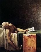 Jacques-Louis David The Death of Marat painting